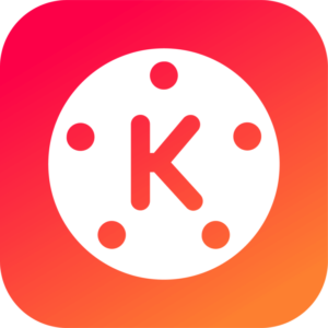 Kinemaster mod apk app block logo